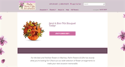 Desktop Screenshot of parlinflowers.com